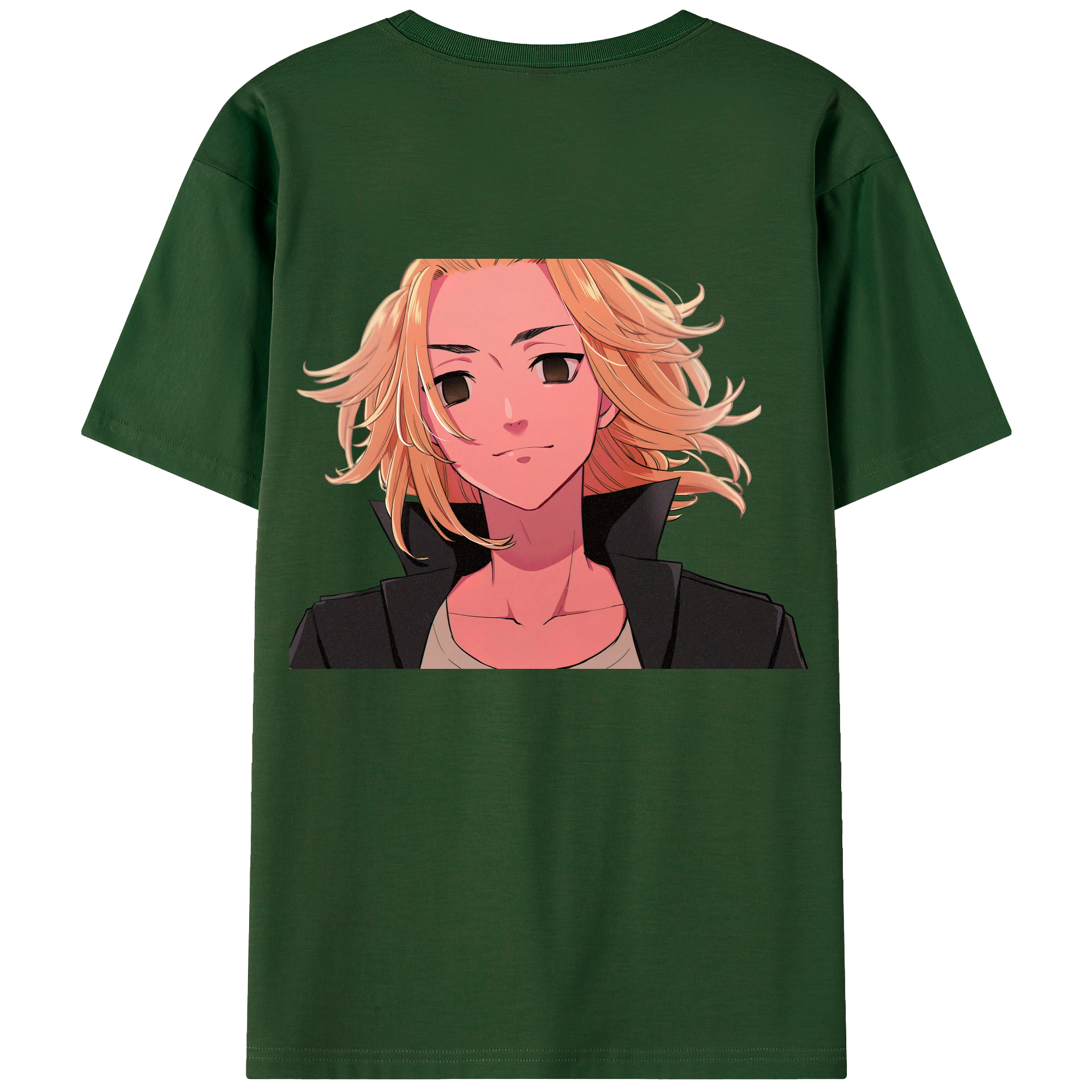 （画像用） 東京リベンジャーズ Tokyo Revengers 綿100％半袖Tシャツ（背面プリント）